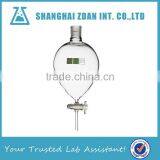 2L,3L,5L High Borosilicate Glass Globe Shaped Separatory Funnel PTFE Stopcock thumbnail-1
