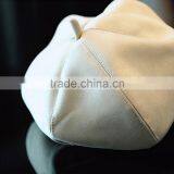 Small Pure and Fresh and Joker Pure Color Faux Suede Painter Cap Buds Berets thumbnail-1