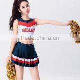 Short Sleeve Top and Skirt Girls Cosplay Sport Wear for Cheerleader BB0024 thumbnail-4