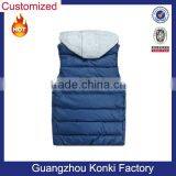 Wholesale Custom Winter Cheap Waistcoats Mens Padded Vest thumbnail-2