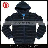 Children Zipper Closure Heavy Fleece Hoodies for Boy thumbnail-3