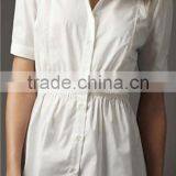 Ladies White Cotton Top thumbnail-1