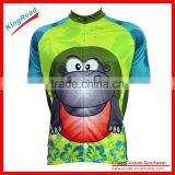 Kroad China Sublimation Print Manufacturer Fluorescent Green/yellow Cycling Pro Team Jerseys thumbnail-1