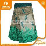 Fashionable Muti-color French Lace Fabric French Lace Wedding Dress for Ladies FL0246 thumbnail-2