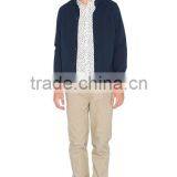 Botton Front Design Navy Blue Custom Jacket for Men Made in China Factory thumbnail-5