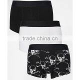 Wholesale Custom Cheap Boxer Briefs Skull Print Cool Boxer/ Brief for Men thumbnail-1