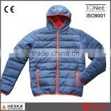 Melange Color Mens Winter Jacket Warm Quilted Padded Jacket thumbnail-1