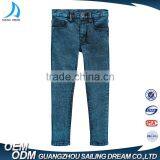 2017 Latest Design Jeans Trousers Pants New Style Hand Brush Slim Fit Kids Denim Jeans thumbnail-2
