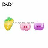D&D Fruits Shape Plastic Sewing Button for Children Clothing thumbnail-1