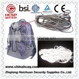 High Visibility Gray Reflective Piping/reflective Ribbon for Bags