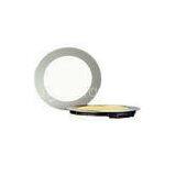 6W 1000lm Led Round Panel Lights , Embed / Ceiling / Hanging Led Panel Lamp