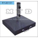Black Polished Granite Umbrella Base thumbnail-1