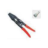 Strength-saving Electrical Wiring Accessories , Insulated Terminal Ratchet Crimping Tool