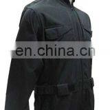 Black Color 100% Cotton Durable Mechanic Coverall Anti-Wrinkle Workwear Coverall thumbnail-4