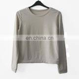 2016 Women's Top With Long Sleeve Round Collar Pullover thumbnail-3