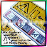 Large Warning Labels, Decals, Signs - Screen Print - Outdoor Life 5 Years (WD-12001) thumbnail-2