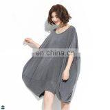 T-B013 Wholesale Casual Very Big Size Short Loose Women Blouses