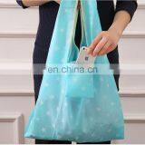 Environmental Protection Foldingshopping Bags Oxford Cloth Stripes With Handle thumbnail-2