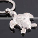 Custom Logo Souvenir Gifts Premium Metal 3D Turtle Keychain thumbnail-1