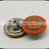 High End Fashion Buttons Manufacturer for Metal Jeans Button