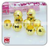 10mm Round Gold Plastic Beads,DIY Looser Beads for Garment thumbnail-1