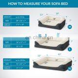 Luxury Custom Soft Comfortable Orthopedic Comfy Plush Dog Calming Sofa Pet Dog Bed thumbnail-6