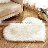 Wholesale Australian Different Shape Free Style Fur Carpet White Faux Fur Sheepskin Rugs thumbnail-4