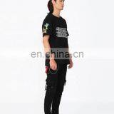 DiZNEW Clothing Manufacturers Custom Mens Cotton Embroidery Plain Black T Shirt thumbnail-4