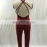 New Arrival Black One Piece Sexy Clubwear Tight Jumpsuit Rompers for Women thumbnail-5