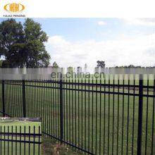 Real Manufacturer Used Wrought Iron Fence and High Security Simple Iron Fence Designs thumbnail-3