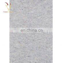 Girls 100% Pure Cashmere Round Neck Long Dress Sweater thumbnail-3