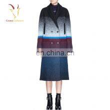 Women Casual Long Sleeves Woolen Coat Plus Size Cashmere Coat thumbnail-3
