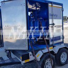 Portable Oil Filter Double Stages Vacuum Transformer Oil Filtration Machine