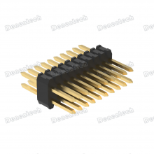 Denentech 0.8mm Pitch H1.4 Dual Row Straight Pin Header Connector