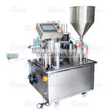 Automatic Cup Sealing Machine for Coffee Plastic Capsule Yogurt Water Cup Filling and Sealing Machine