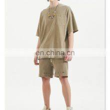 2021 Customized Design Logo Design 200 Percent Cotton Cotton Plain T-shirt Best Long Sleeve T-shirt for Men thumbnail-1