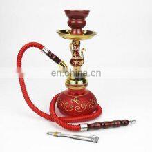 Red Antique Handmade Indian Hookah