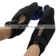 Best Selling 2 in 1 Five Finger Pet Hair Remover Grooming Gloves thumbnail-3