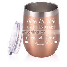 Food Grade 12oz Double Wall Stainless Steel Sublimation Insulated Wine Tumbler thumbnail-5