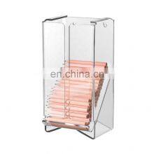 Desk Organizer for Pen Acrylic Pencil Holder Automatic Pen Dispenser