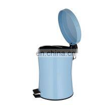 Самый продаваемый домашний педальный мусорный бак с тонким форм-фактором, оснащенный прочной педалью и порошковой покраской thumbnail-2