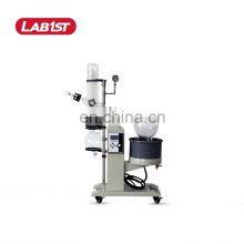 Mini Lab Vacuum Distillation Unit Glass Condenser Chiller Used Rotary Evaporator 2 Litre With Vertical Condenser thumbnail-2