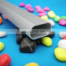 Aluminum Oval Tube Extrusion Profiles Aluminum Wardrobe Tube Profile Furniture Aluminium Extrusion thumbnail-2