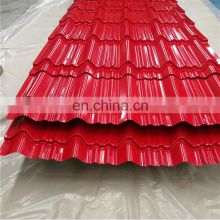 China PPGI Prepainted galvanized corrugated sheet Roofing sheet tile for construction