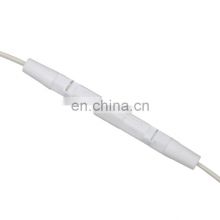 100PCS 1in 1out FTTH Drop cable connection tube box fiber optic jointer