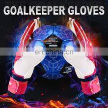 Adults Kids Size Latex Soccer Goalkeeper Gloves Professional Football Goalkeeper Gloves Strong Protection Football Match Gloves thumbnail-3