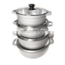 Die Casting Aluminum Non Stick Pot Cookware thumbnail-1
