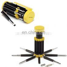 Outdoor Useful Multifunctional 8-in-1 Screwdriver With Strong Flashlight Tool thumbnail-2