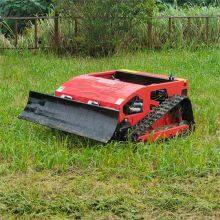 Remote Control Grass Cutter, China rc Slope Mower Price, Remote Control Lawn Mower With Tracks for Sale thumbnail-4