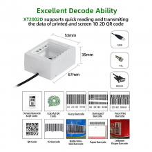XT2002D 2D Barcode Reader Outdoor Fixed QR Code Scanner Module for Community Access Control thumbnail-4